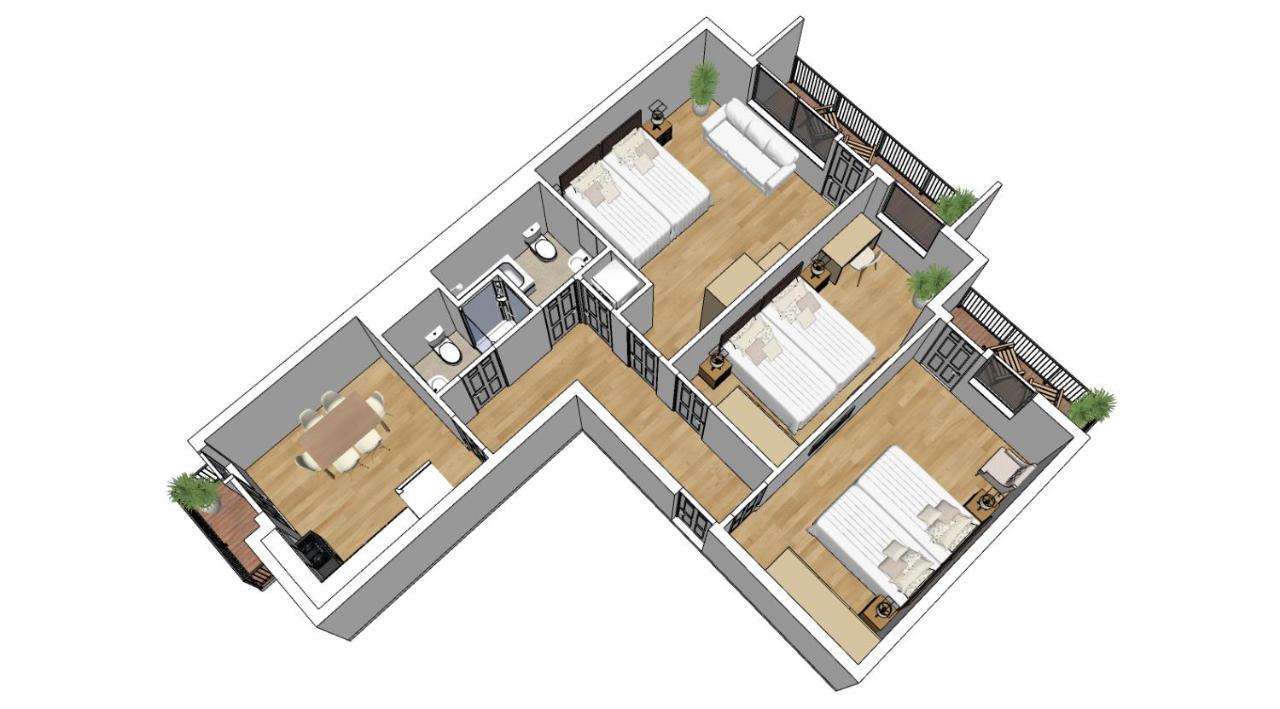 Appartement Flatista Homes - Hirschgarten München
